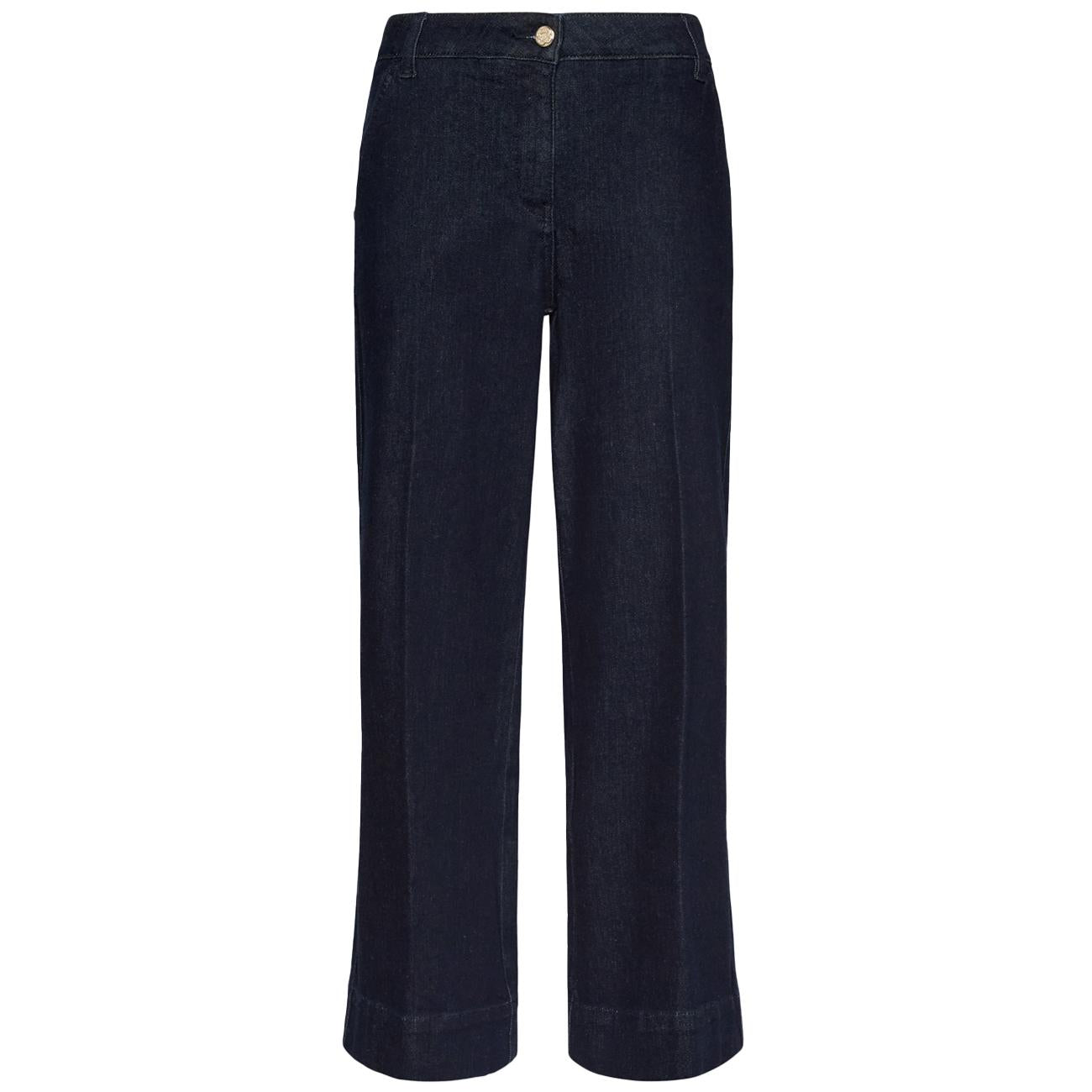 Jeans Tailoring Cropped P504P000335N 0D4 DARK BLUE ELENA MIRO' 