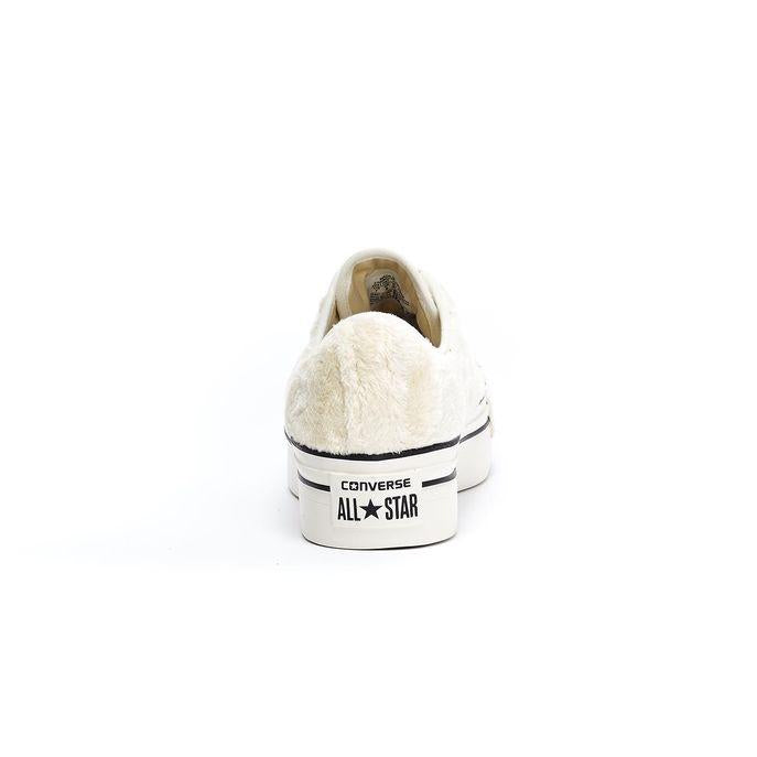 SCARPA CTAS PLATFORM OX CONVERSE 559173C EGRET/WHITE CONVERSE 