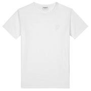 T-Shirt Girocollo Regular S746JF0271DFZ4DD 000 BIANCO DONDUP 
