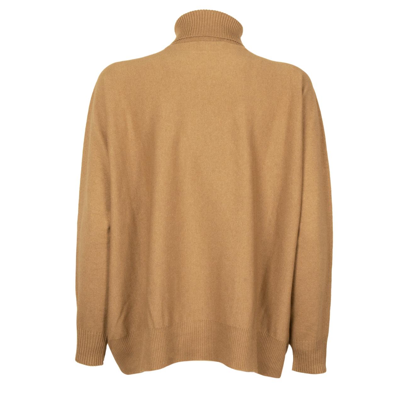 Dolcevita Misto Lana E Cachemere Donna Cammello 57027 5CAMM-CAMMELLO D.EXTERIOR 