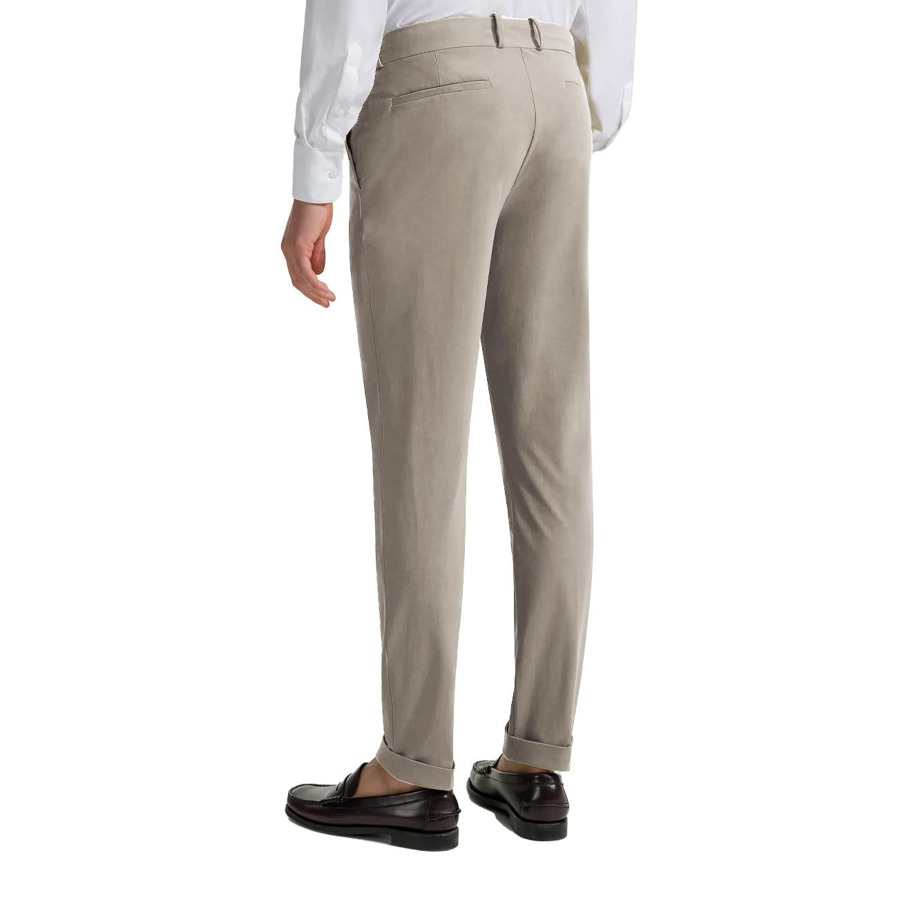 Pantalone Chino Uomo White Sand 24300 85 WHITE SAND RRD 