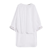 Camicia Maya Donna Bianco MAYA 2419191023600 001 BIANCO MAX MARA S 