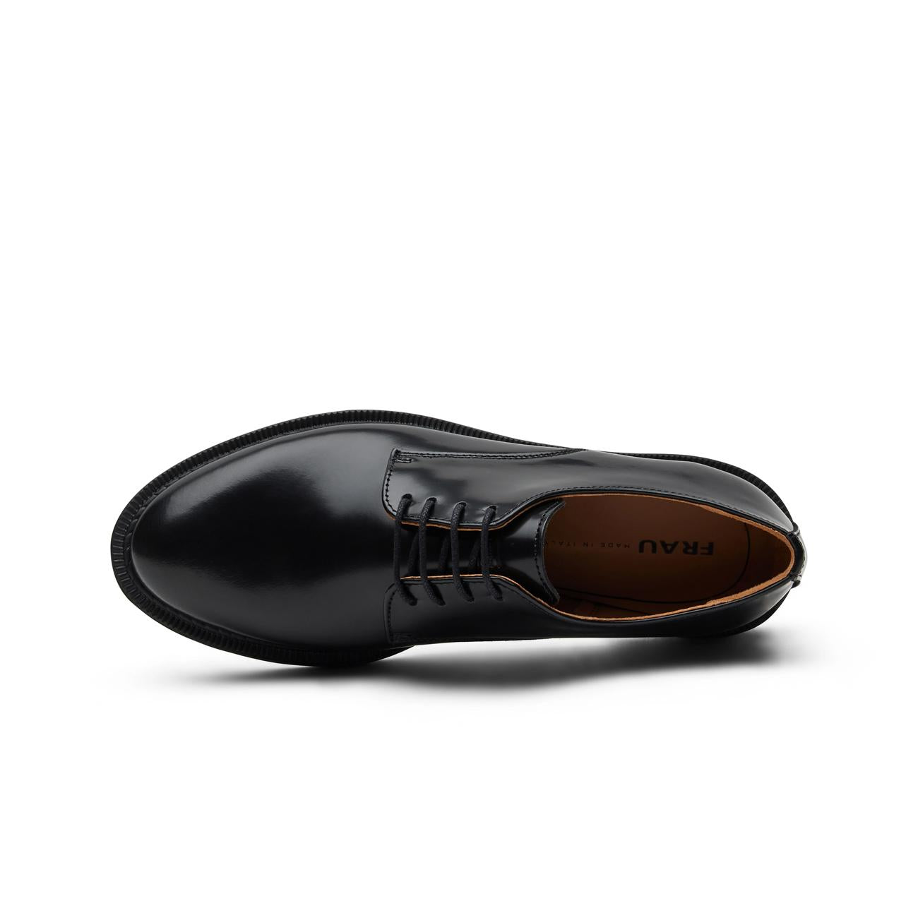 Derby Stringate In Pelle Donna Nero 95S5 NERO FRAU 