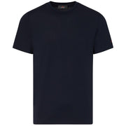 T-shirt Zole 02 In Piquet Stretch Di Cotone E Seta PEU5470 99012182 215 BLU PEUTEREY 