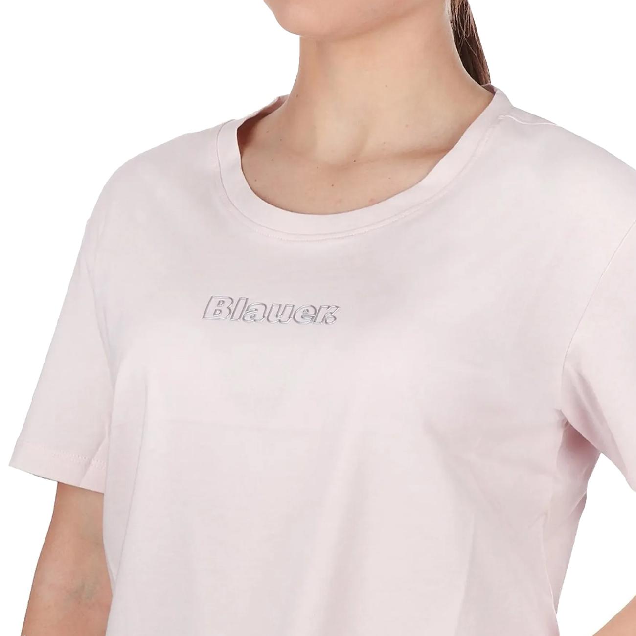 T-Shirt Pump 25SBLDH02374-006842 496 PINK BLAUER 