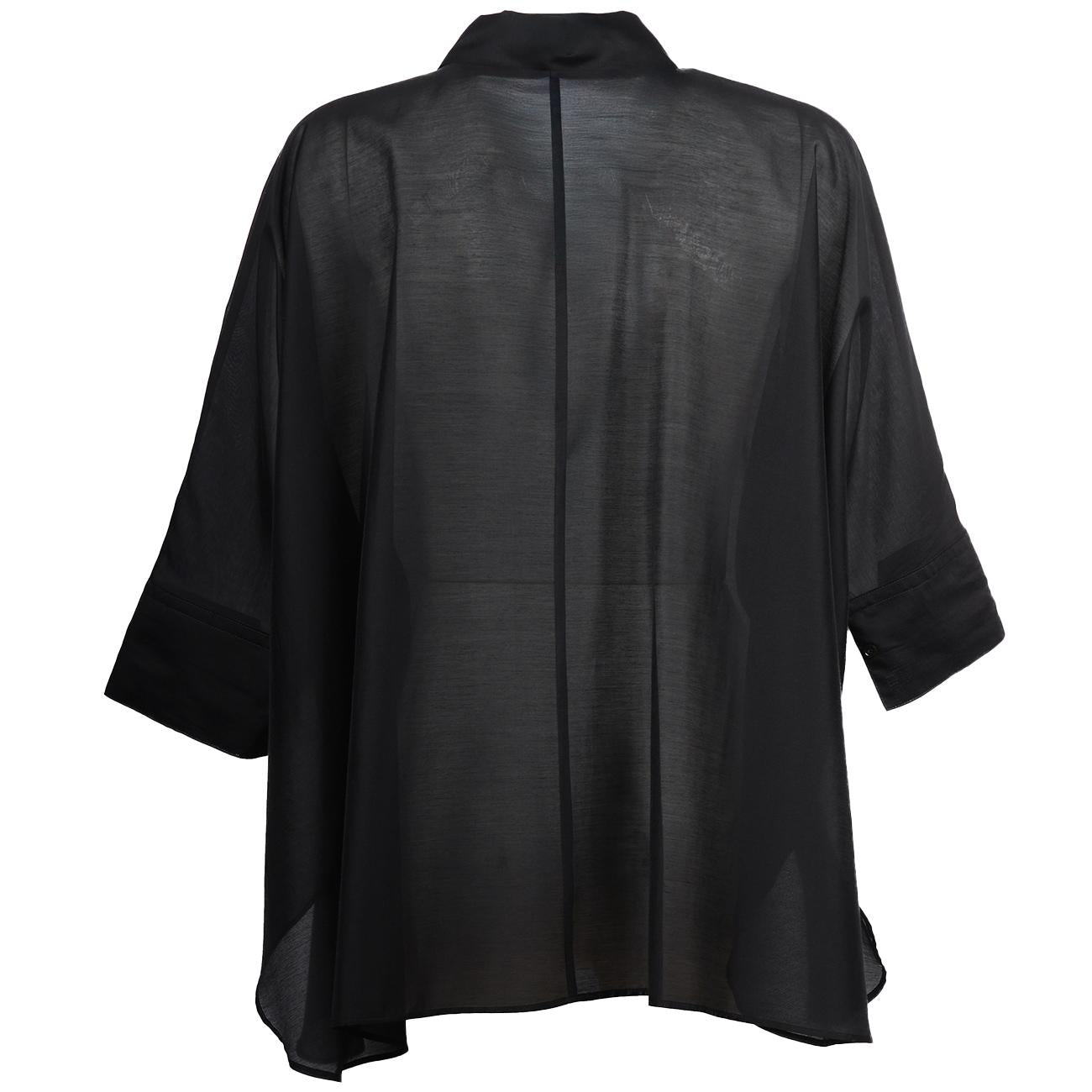 Camicia Con Manica Larga 2785 NERO MASCHERONI 