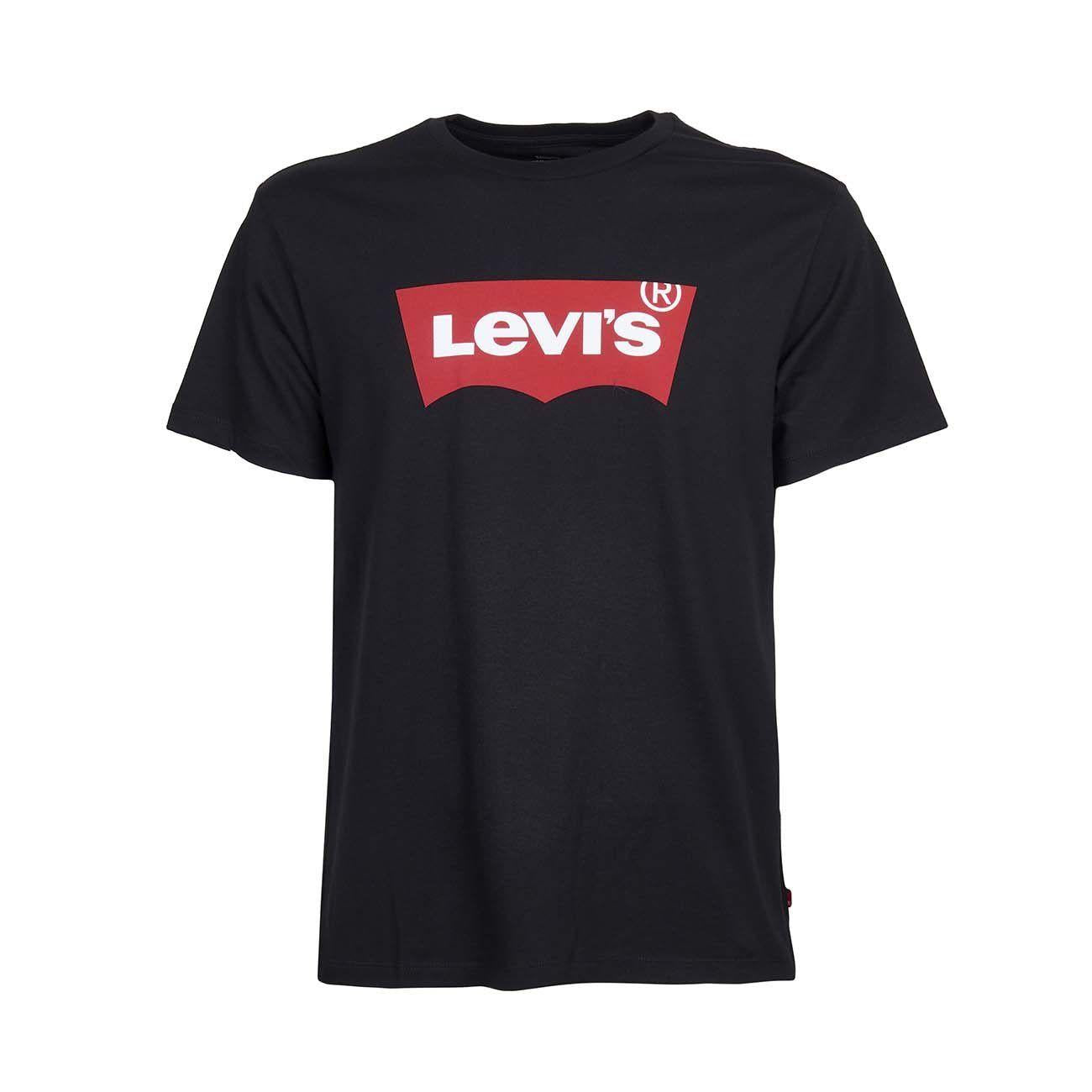 T-Shirt Graphic Setin Uomo Nero Rosso LEVI/17783/0137 NERO/ROSSO LEVIS 