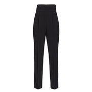 PANTALONE D. NATALIA CREPE STRETCH PINKO 100052/7624 Z99 NERO/LIMOUSINE PINKO 