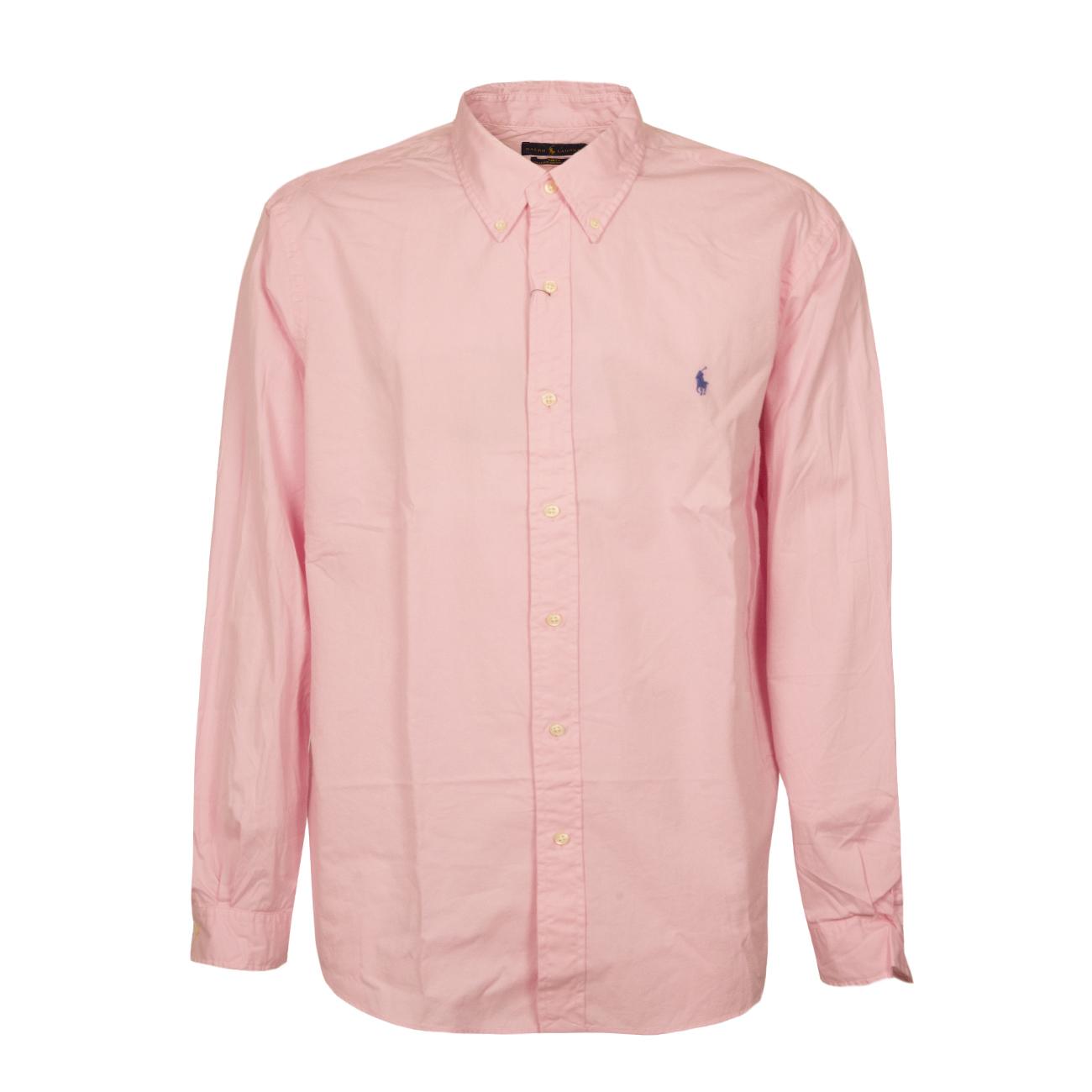Camicia In Cotone Uomo Rosa CAM/COT ROSA POLO RALPH LAUREN 