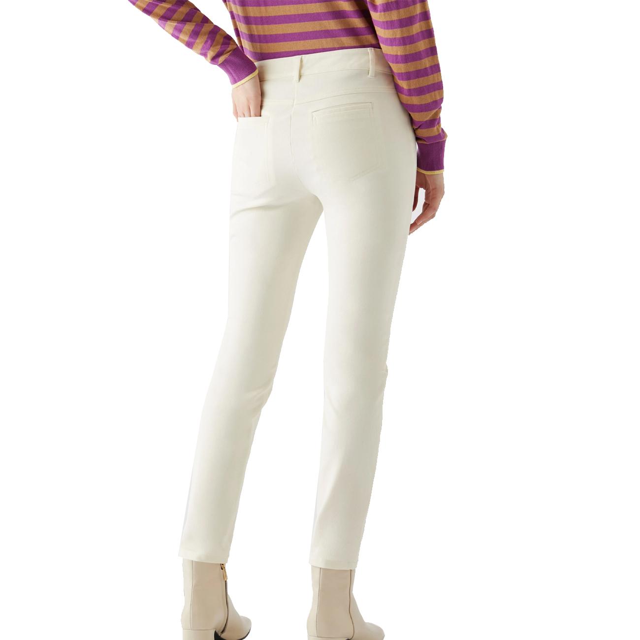 Pantalone Petalo Donna Avorio PETALO 21340923P 8 AVORIO PENNYBLACK 