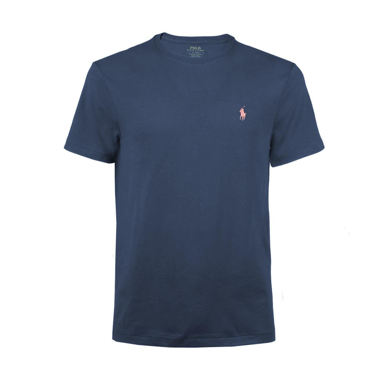 T-Shirt Custom Slim Fit Uomo Old Royal 710671438 310 OLDROYAL POLO RALPH LAUREN 