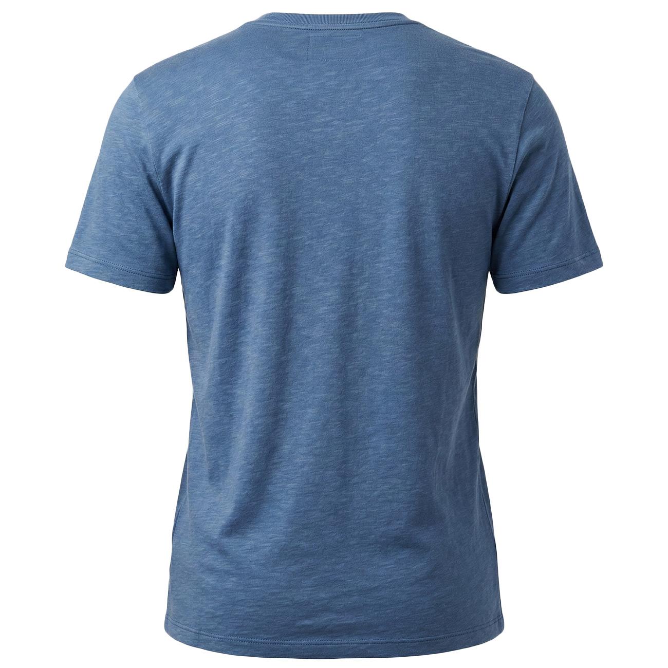T-Shirt Delave' Custom Slim Con Taschino Uomo Carson Blue 710795137 012 CARSON BLUE POLO RALPH LAUREN 