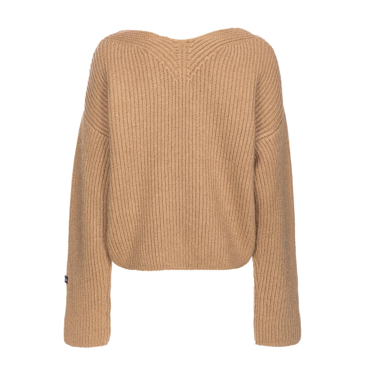 Maglia Korat Donna Beige Asinello 104492/A282 C99 BEIGE/ASINELLO PINKO 