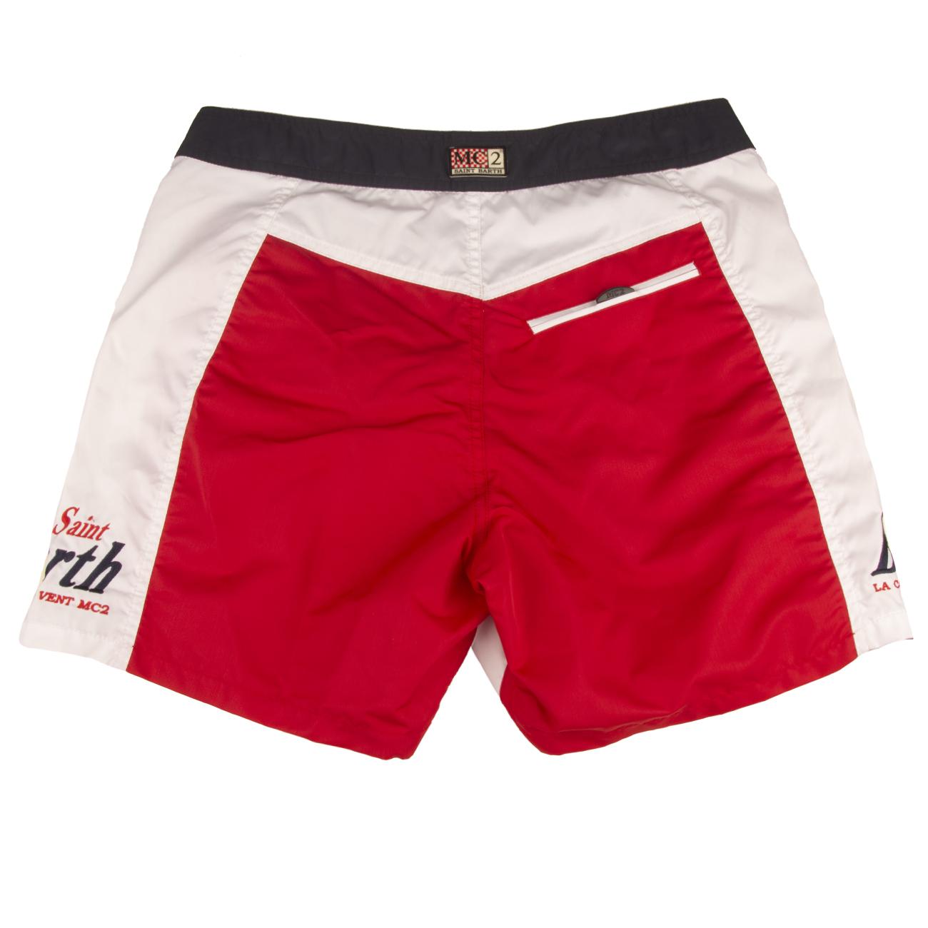 Swimshorts Cup Uomo Rosso 28MC2-CUP 41ROSSO MC2 SAINT BARTH 