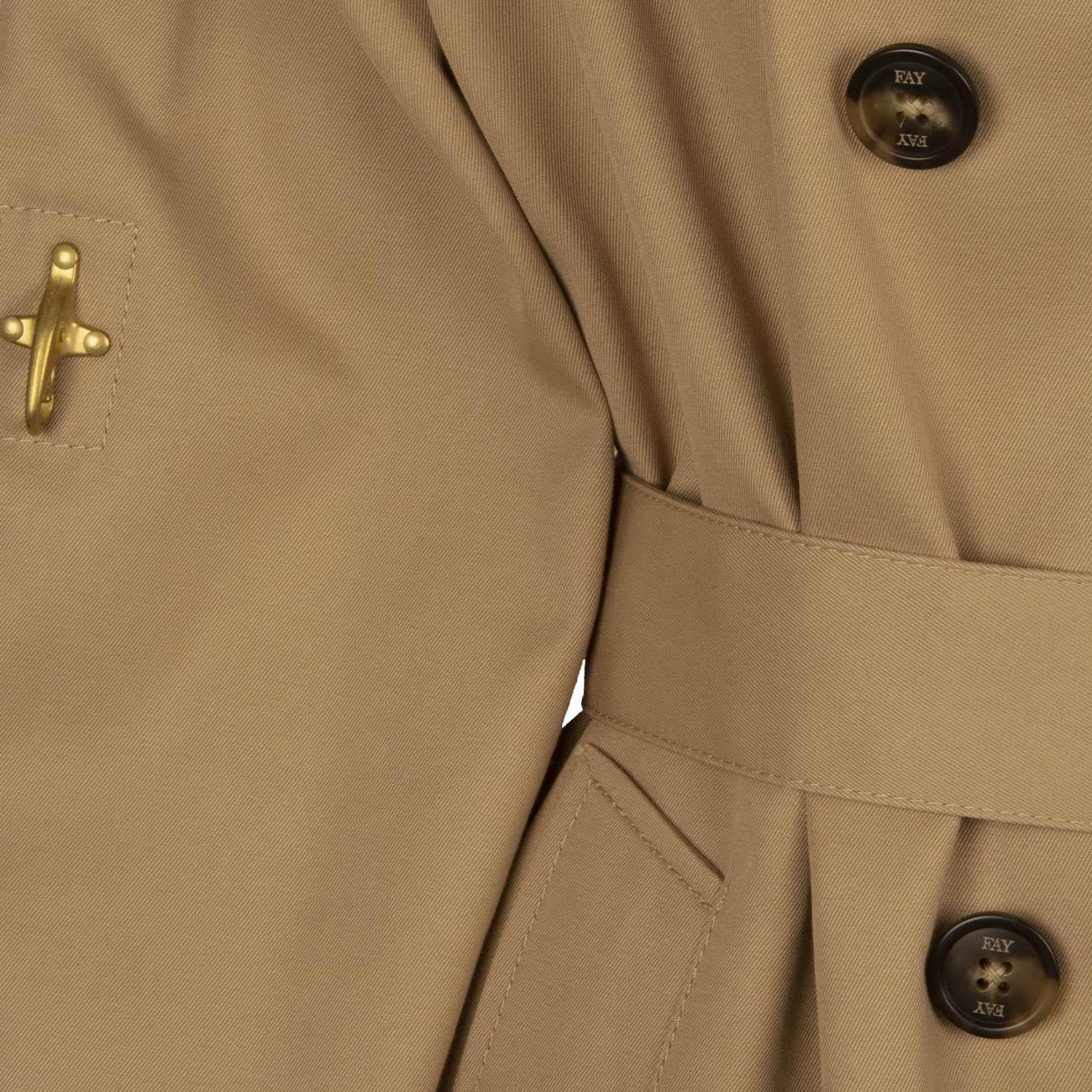 Trench Corto City Donna Canapa NAW61463030RHJC200 CANAPA FAY 