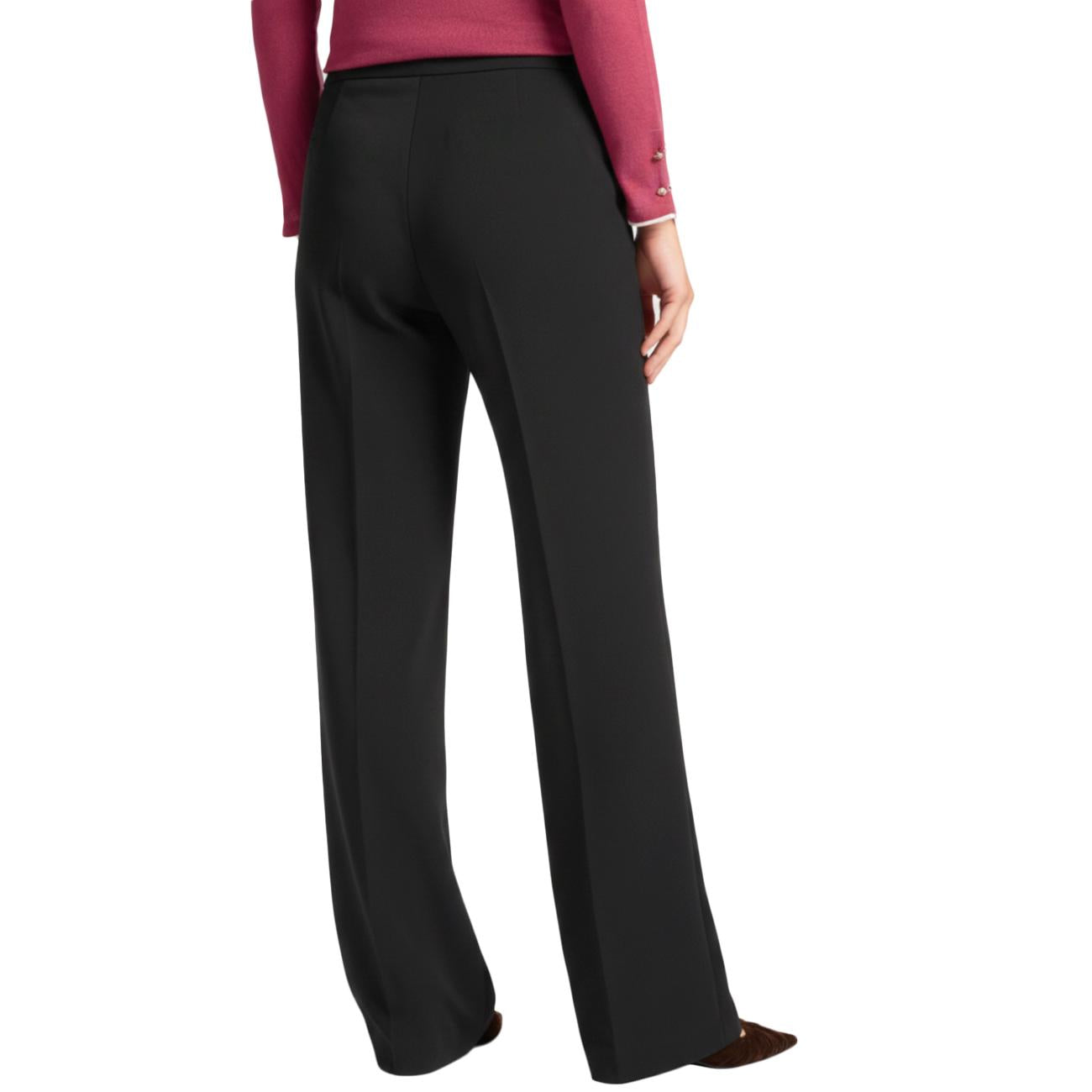 Pantaloni Maschili In Tessuto Fluido P165P200368N 033 NERO ELENA MIRO' 