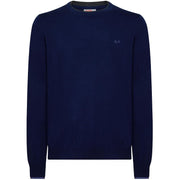 Pullover Girocollo Uomo Blue Profondo K42105 83 BLUE PROFONDO SUN68 