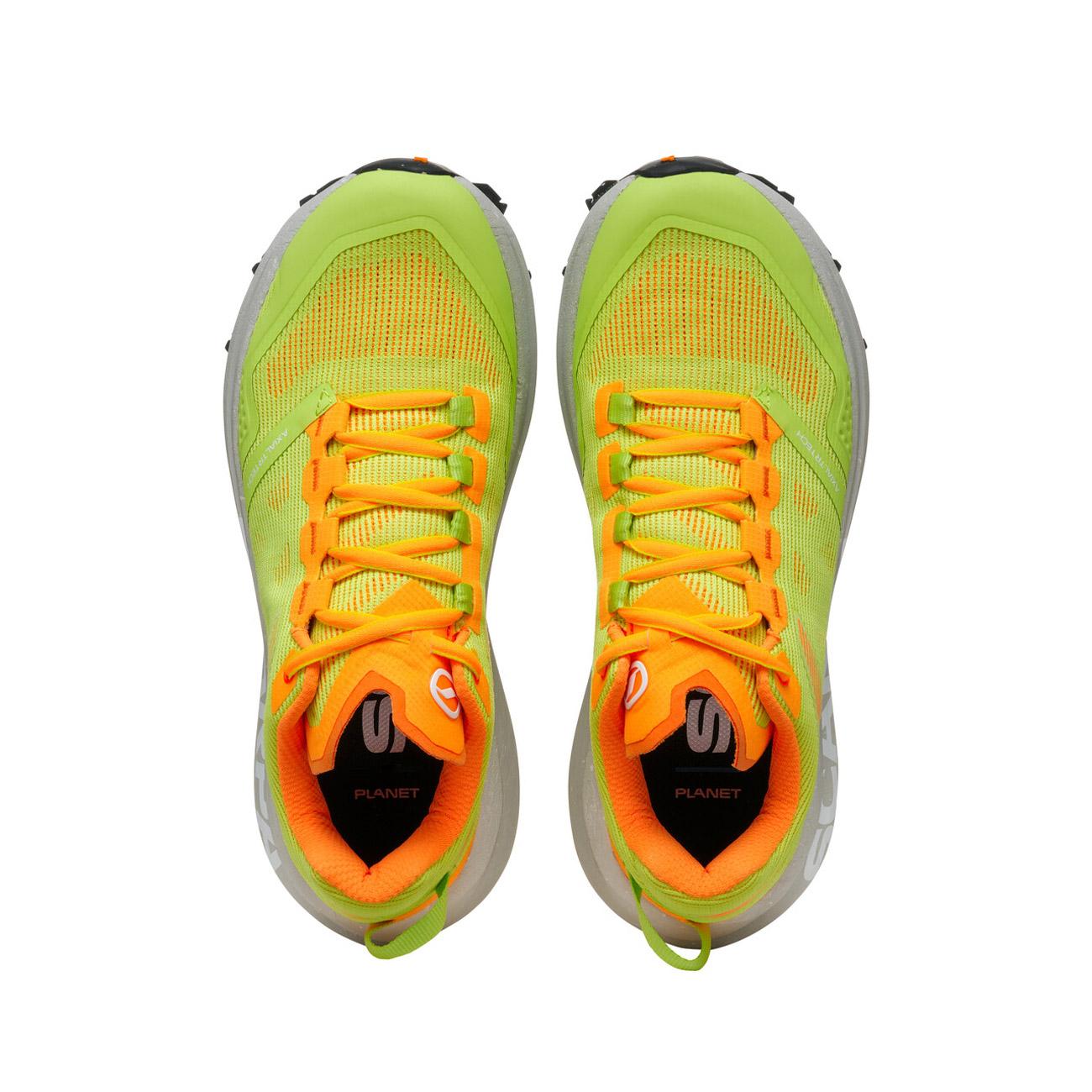 Sneakers Spin Planet Uomo Sunny Green Orange Fluo 33063-352 2 SUNNY GREEN-ORANGE FLUO ARSP SCARPA 