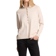 Polo Con Bottoni E Colletto M455Z000585 002 GESSO ELENA MIRO' 