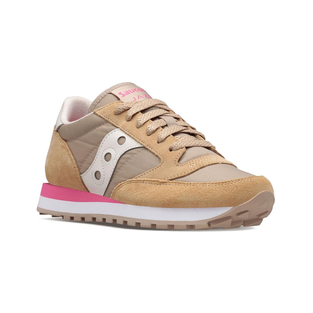 SCARPA D.JAZZ O SAUCONY ORIGINALS SAU/1044 639TAN/PINK SAUCONY ORIGINALS 