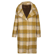 Giaccone A Quadri Donna Acido Bianco GC000369D33352R 3510 ACIDO/BIANCO HERNO 