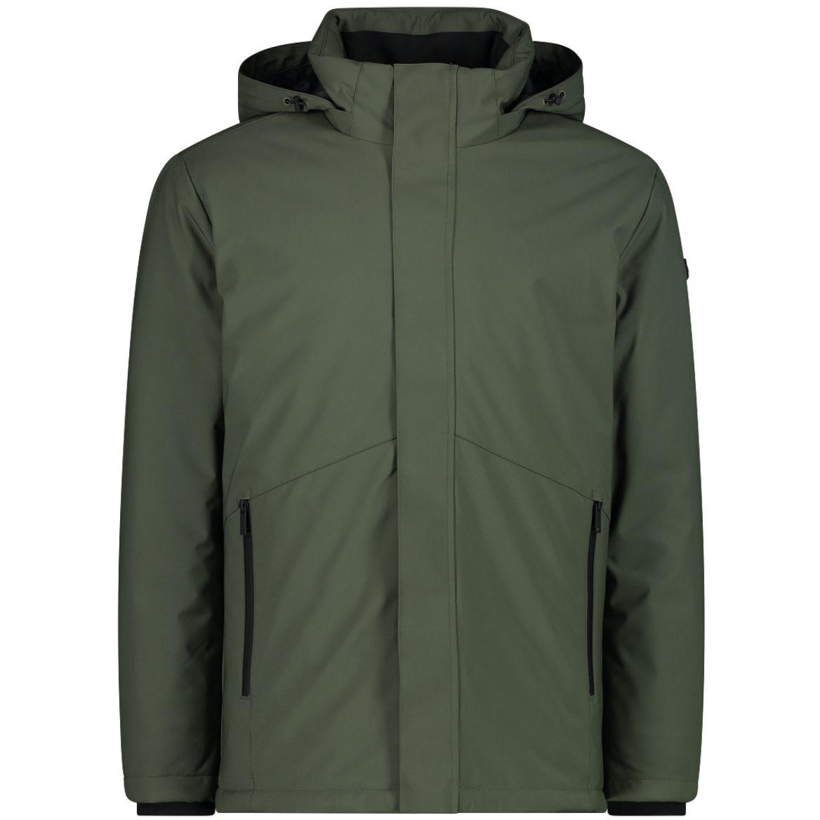 Giacca Imbottita Impermeabile In Softshell Uomo Oil Green 32K3227 OIL GREEN CMP 