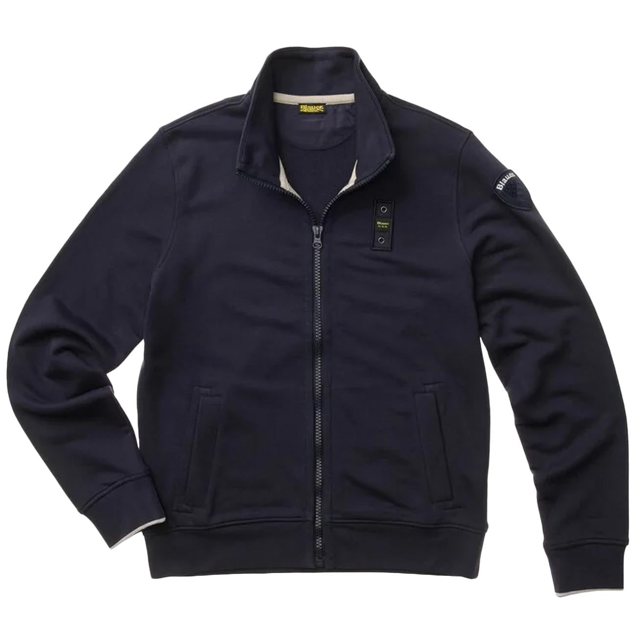 Felpa Classica City New 26SBLUF01239-006804 888 BLU BLAUER 