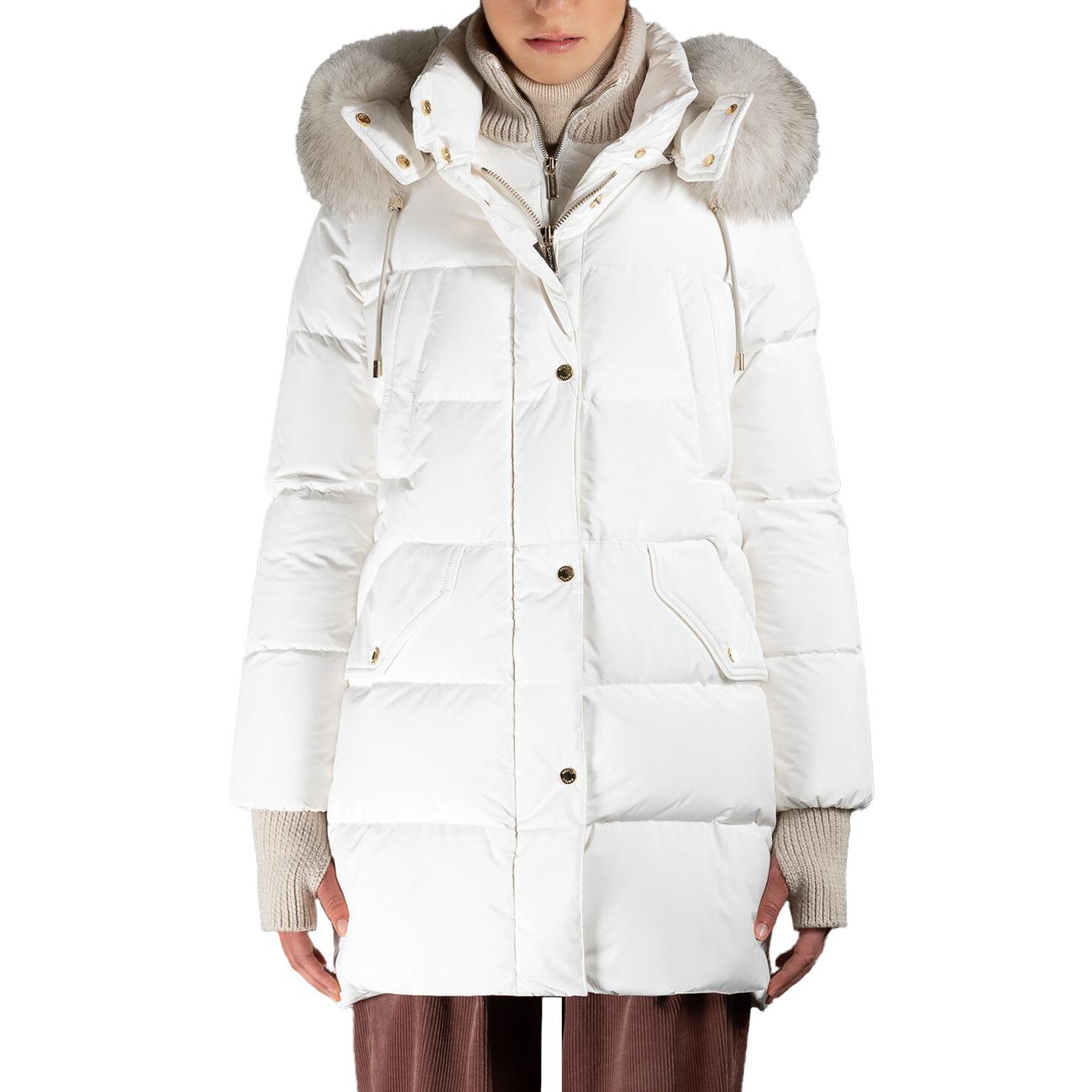 Cappotto Talassa-Stp Donna Blanc MODGI300008 U0111 BLANC MOORER 