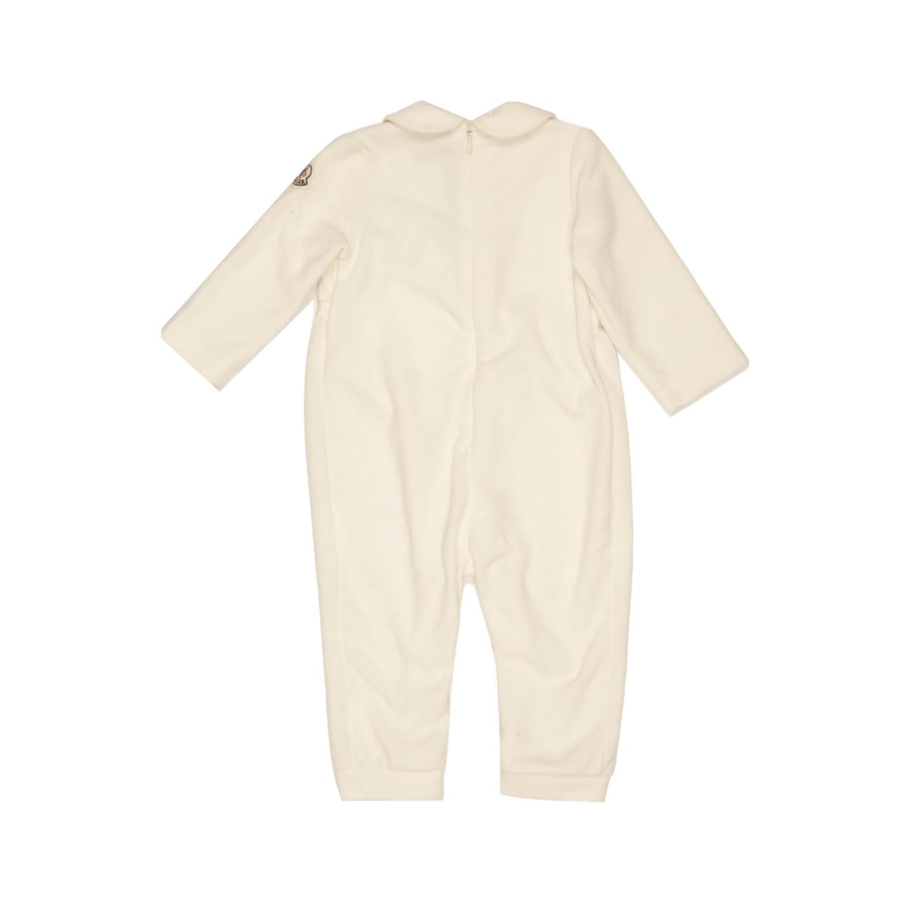 Pagliaccetto Pile Bimbo Panna 18MO-85591-05-80379 034 PANNA MONCLER 