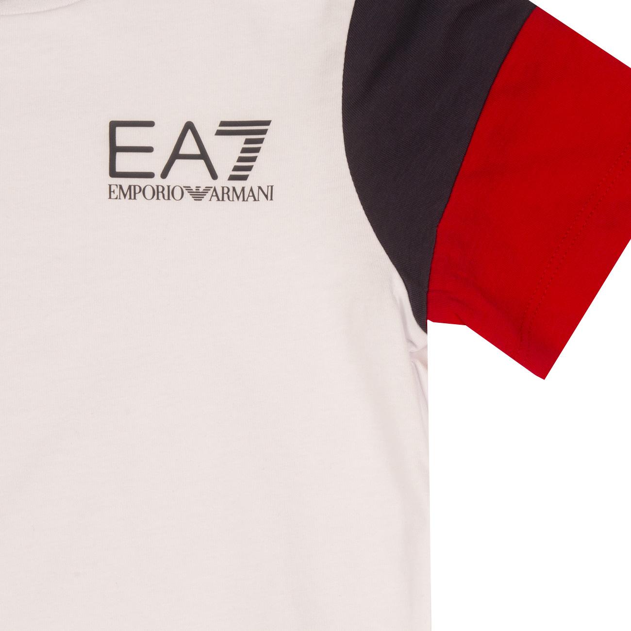 T-SHIRT BIMBO C/LOGO COT EA7 3LBT65BJ02Z 1100WHITE EA7 