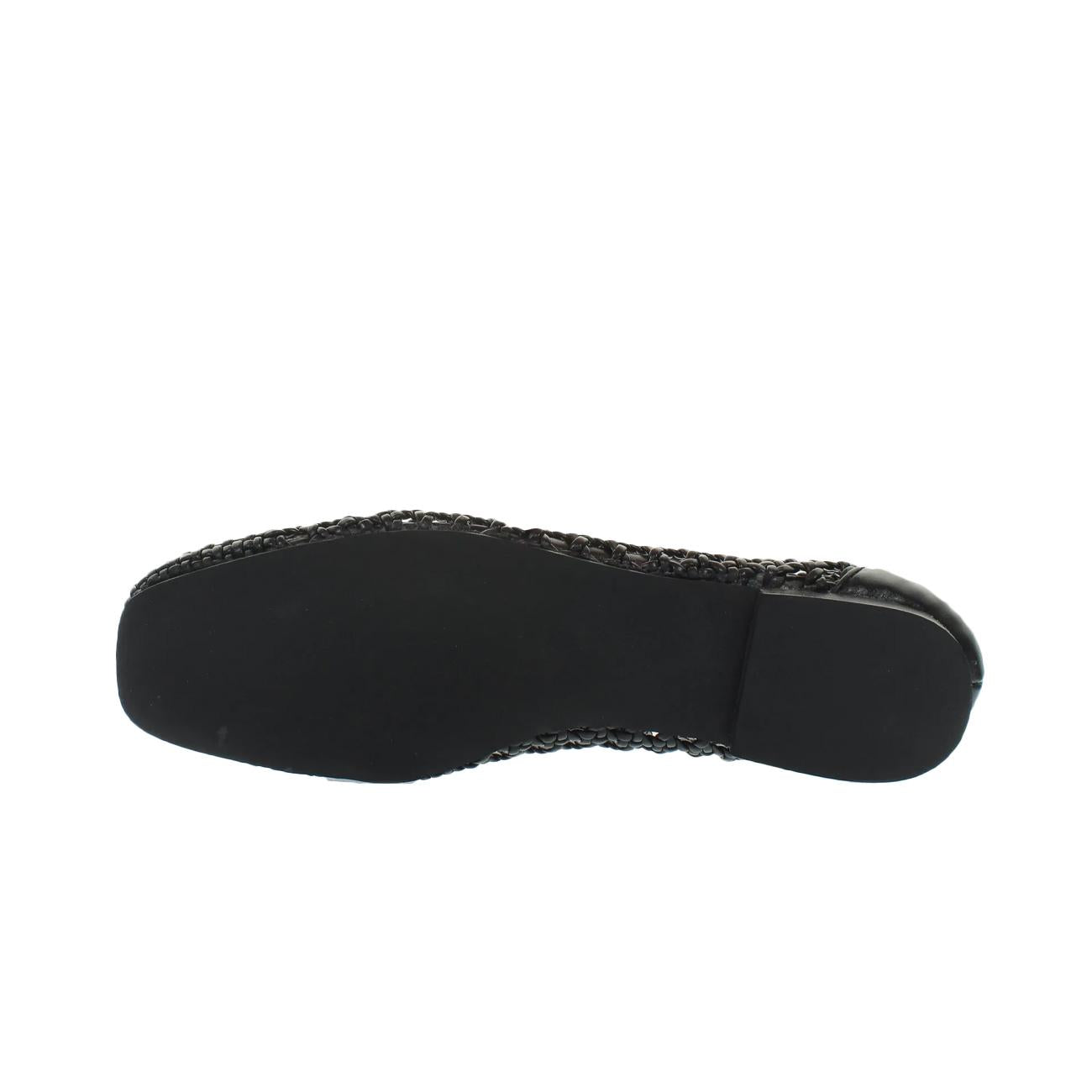 Ballerina Intrecciata Soft Donna Nero 7120 NERO KHARISMA 