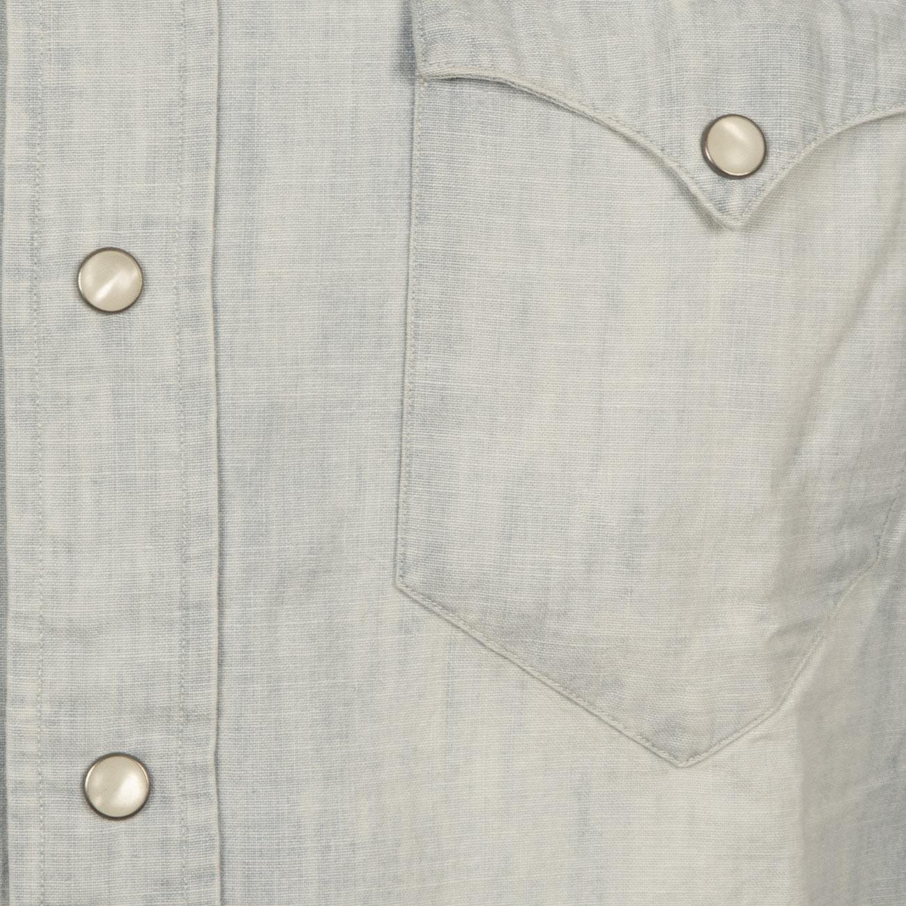 Camicia Di Jeans Uomo Denim Chiaro RL/JEANS DENIM CHIARO POLO RALPH LAUREN 