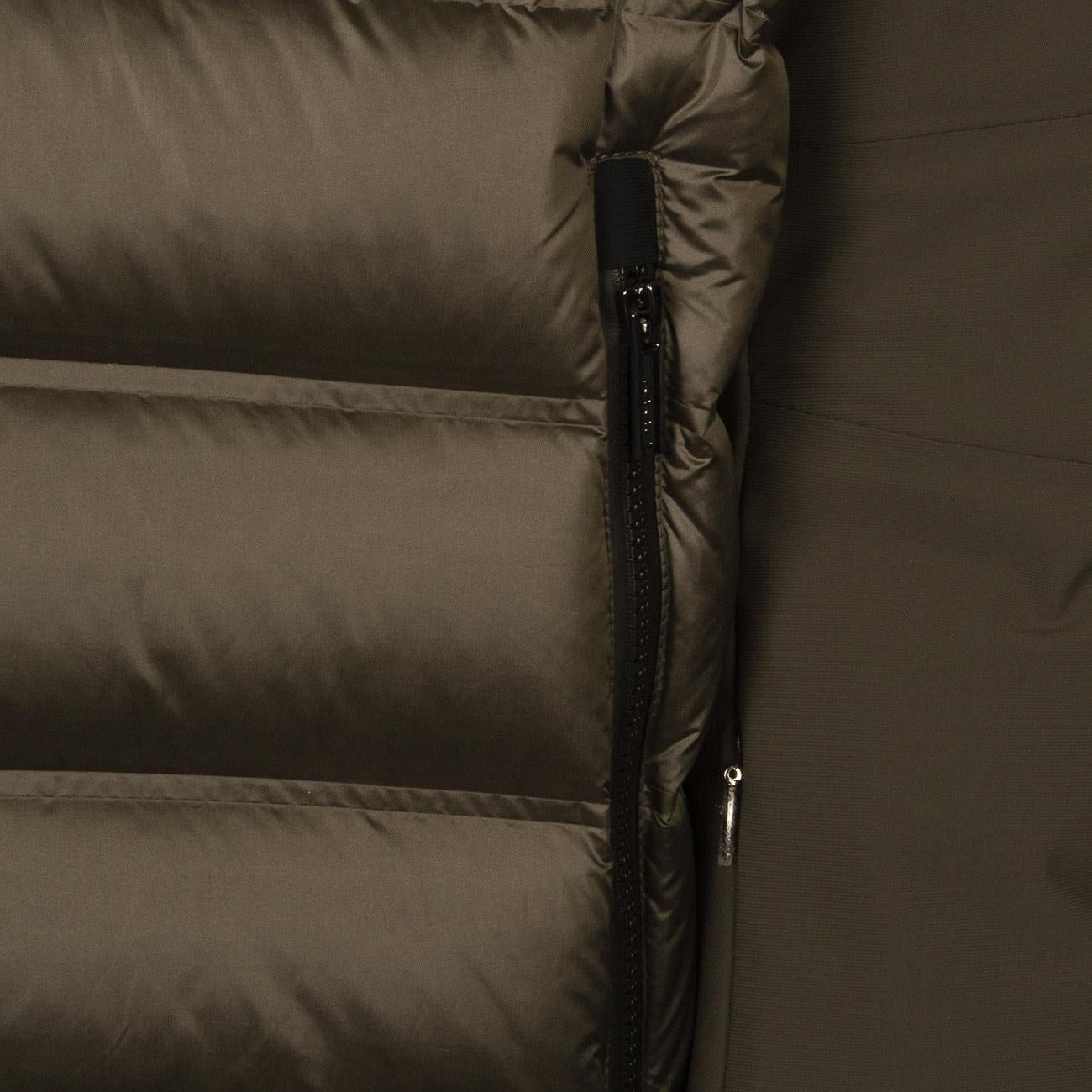 PIUMINO U. WINTER HYBRID MDM TESS.TEC. TRAP. C/CAPP. FISSO RRD ->W22013 W21039 21VERDE MILITARE RRD 