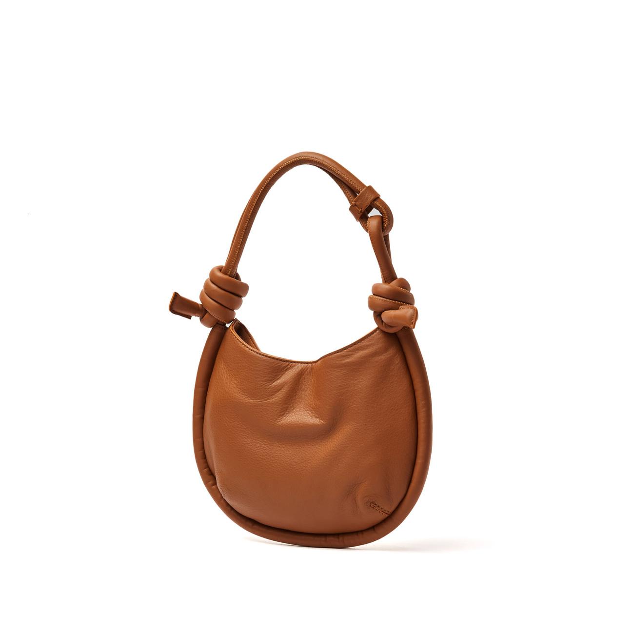 Borsa Demi' Piuma Knot Baby Donna Beige Genco 068550 0660000 BABY Z0205 BEIGE GENCO ZANELLATO 