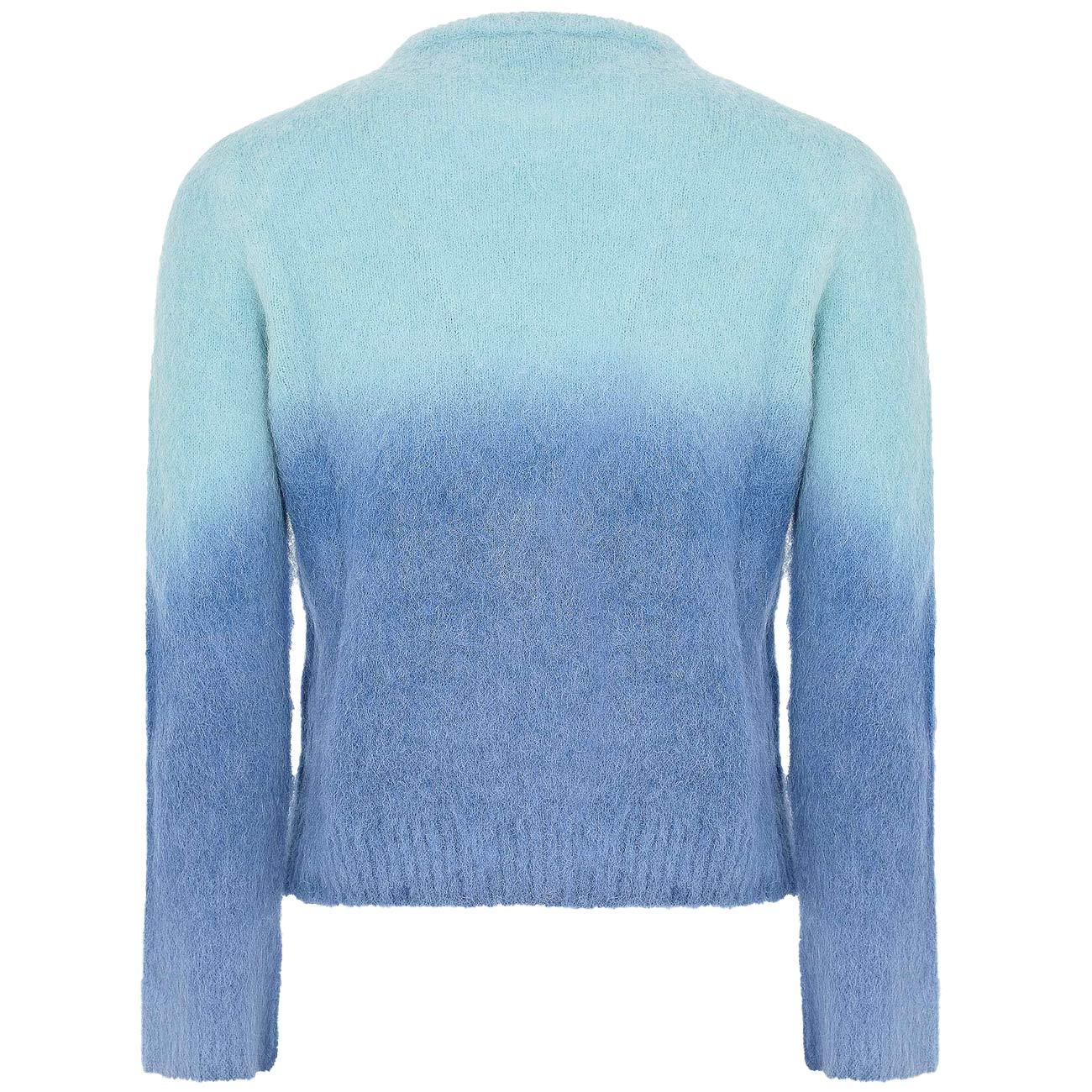 Maglia Girocollo Effetto Sfumato MGKD11045 AZZURRO AKEP 