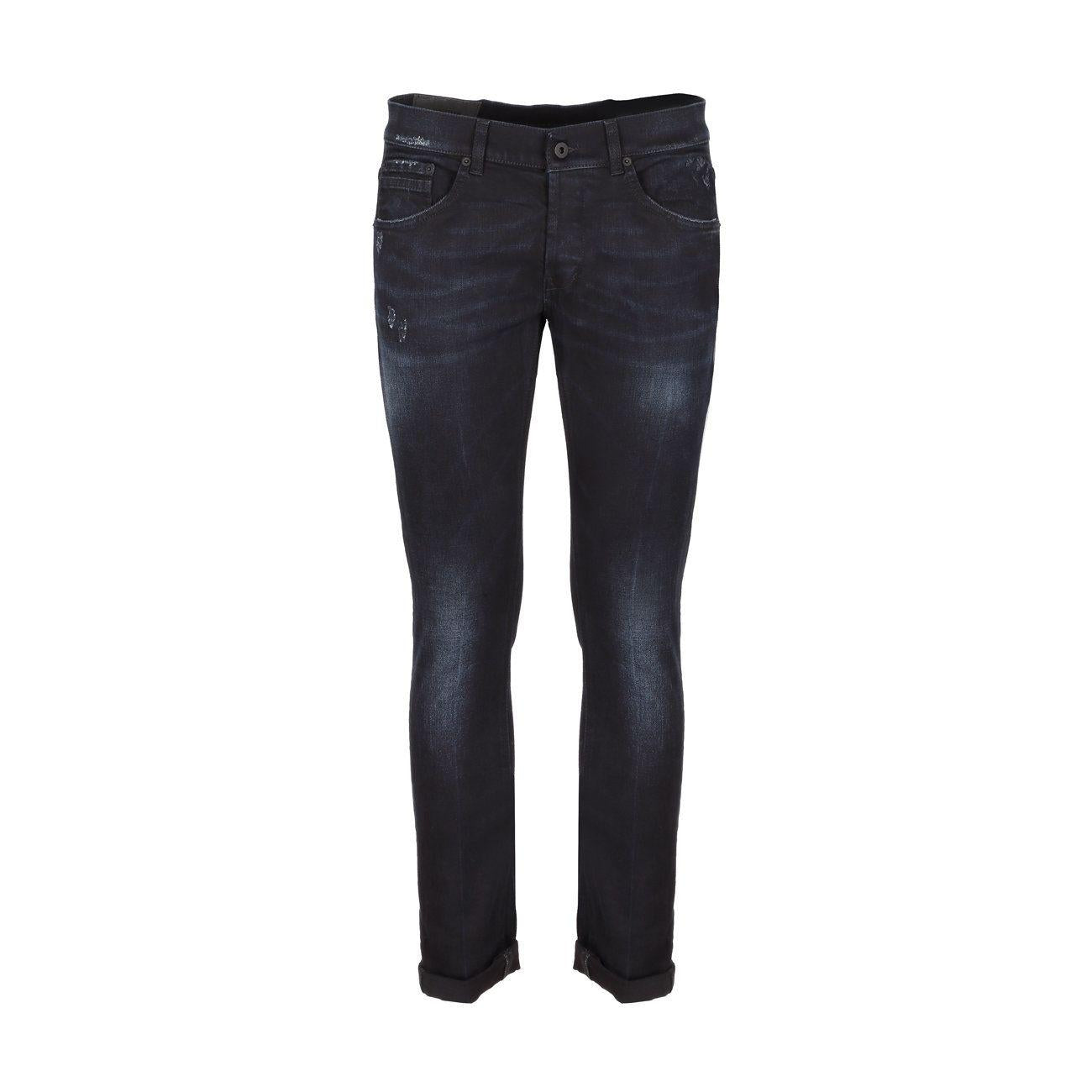 Jeans Skinny Ritchie Uomo Blu Scuro UP424/DS0281U/AS2 999/BLUSCURO DONDUP 