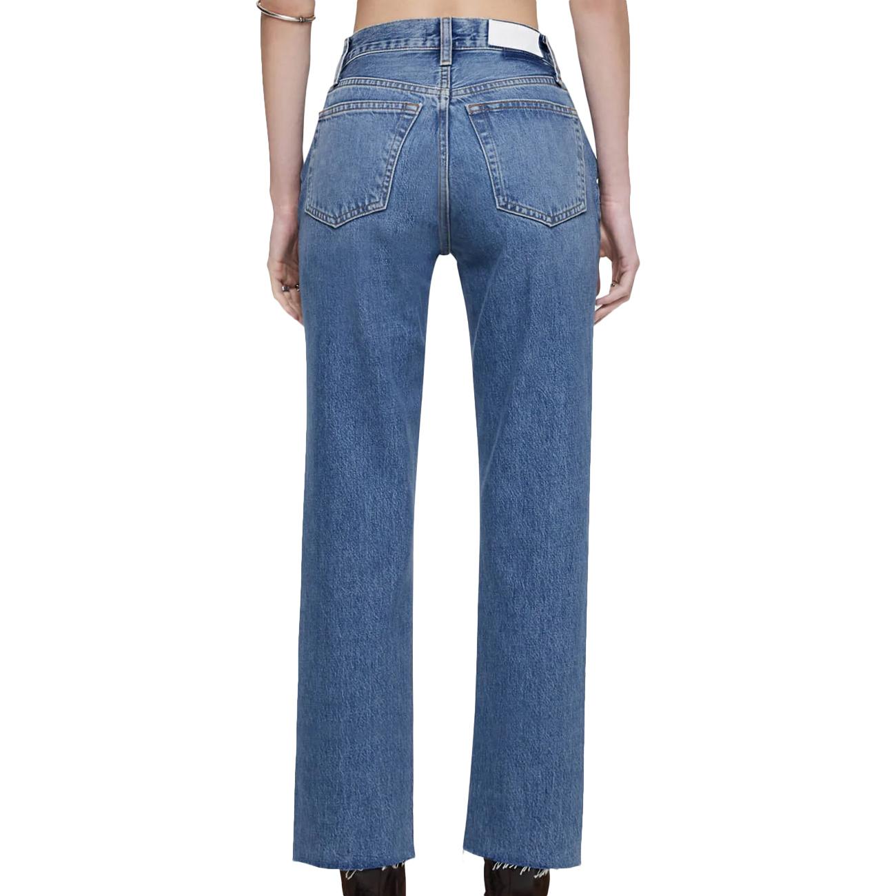 70S Stove Pipe Jeans Donna Medium Vain 188-3WSTV27 MEDIUM VAIN RE/DONE 