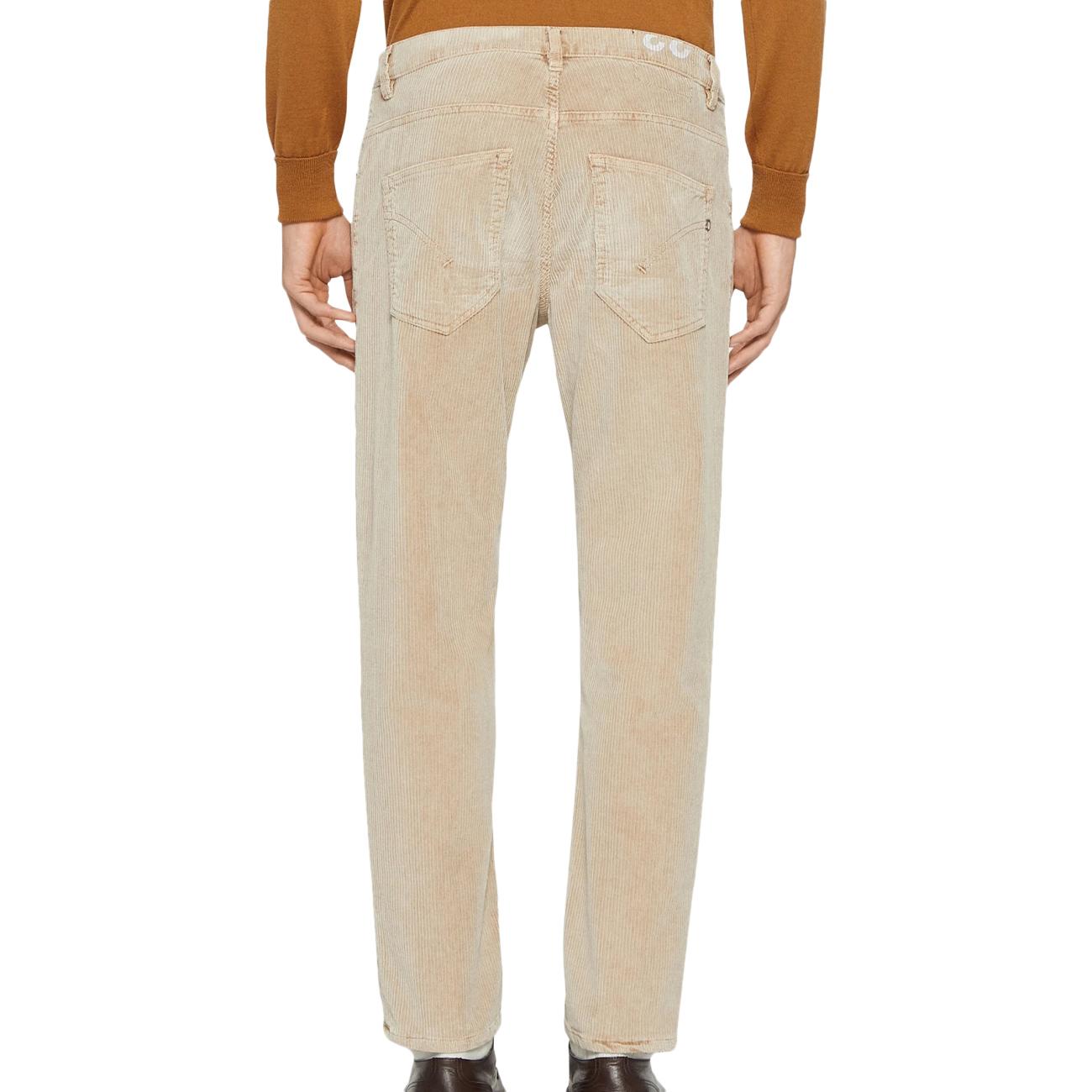 Pantalone Brighton In Velluto UP434 VS0033X IB1 033 BEIGE DONDUP 