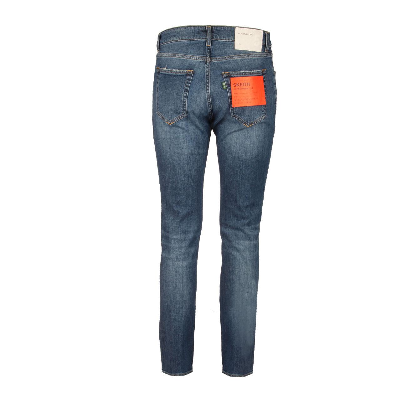 Pantalone Skeith Super Slim Uomo Blu Chiaro UP511/46/2DS0013/330 812/BLU DEPARTMENT FIVE 