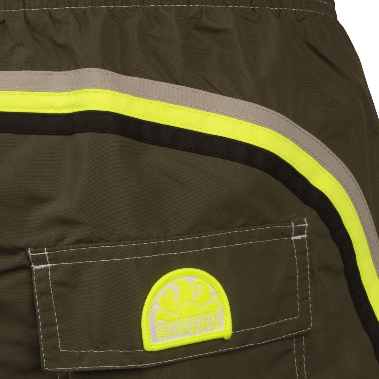 Bermuda Boardshort Uomo Dark Green M505BDTA100 30208 DARK AR. GREEN 08 SUNDEK 