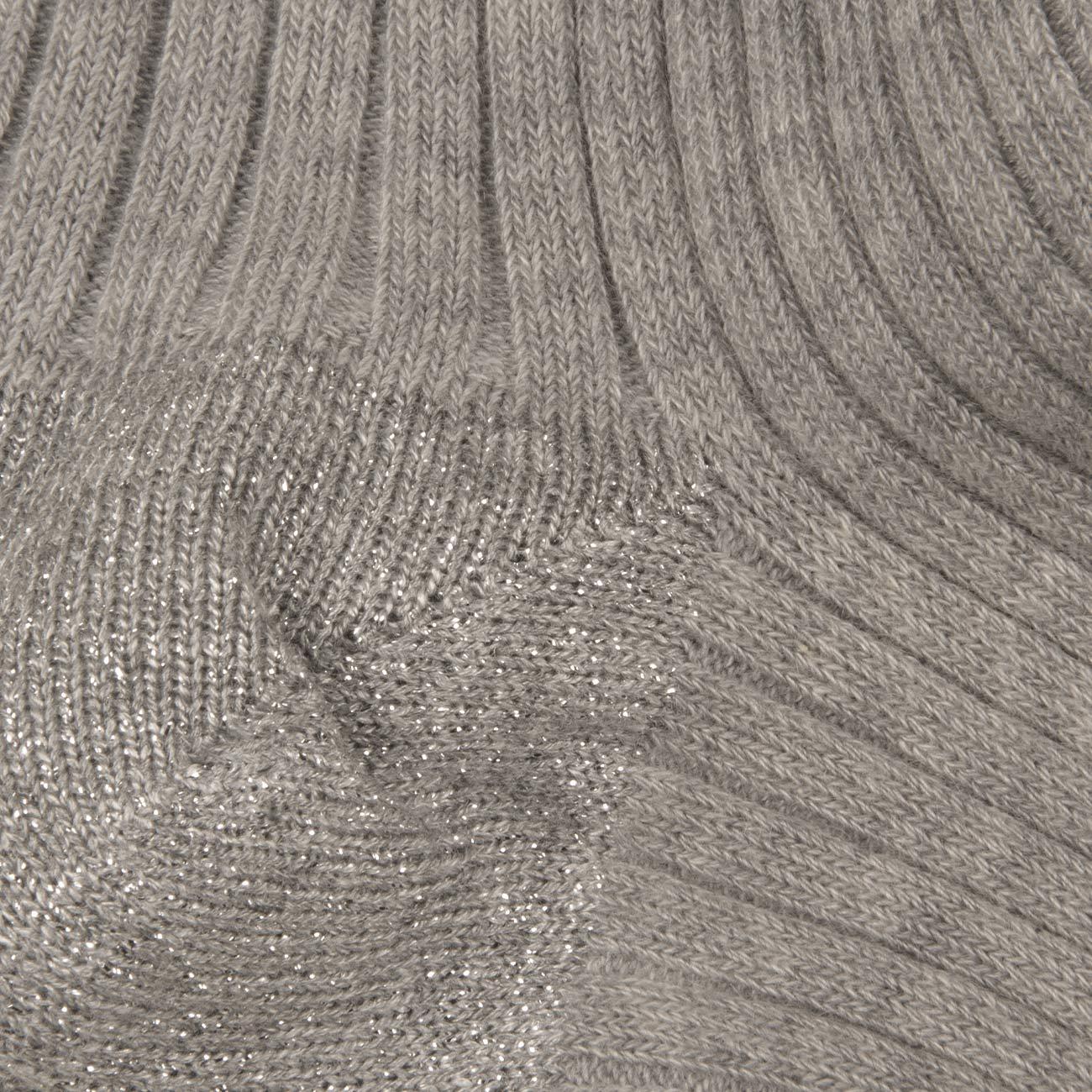 Calze Costa Con Lurex E Cashmere Donna Grigio 65643G V0064 GRIGIO RED SOX 