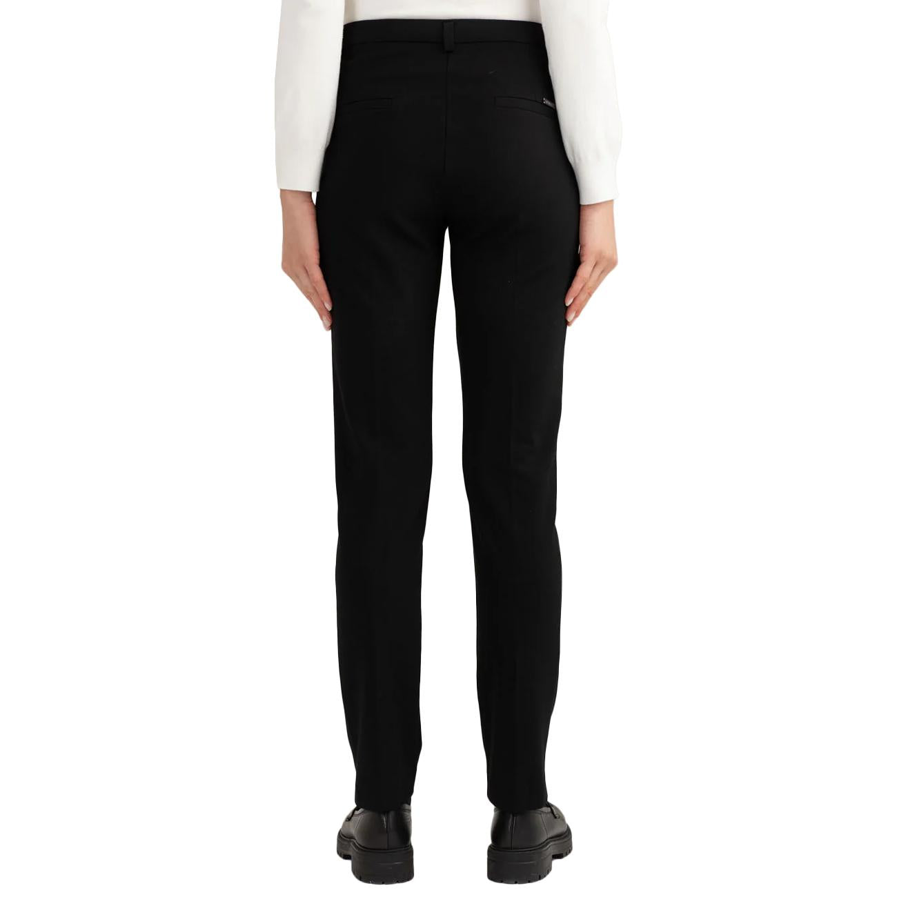 Pantalone A Sigaretta In Tintofilo FW25W13PU A0951 BLACK FRED MELLO 