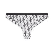 Slip Brasiliana Allover CK/KW0KW01699 0K4MONOGRAM WHITE CALVIN KLEIN UNDERWEAR 