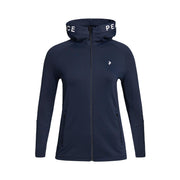 Felpa Rider Con Zip Donna Blue Shadow G77873 010 BLUE SHADOW PEAK PERFORMANCE 
