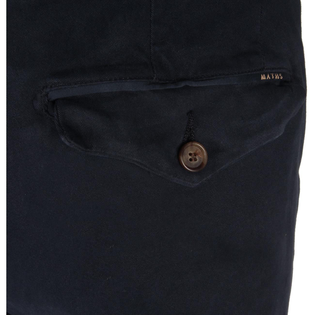 Pantalone Twill Mano Cachemire Uomo Blu 22WM19L/80 037 BLU MYTHS 