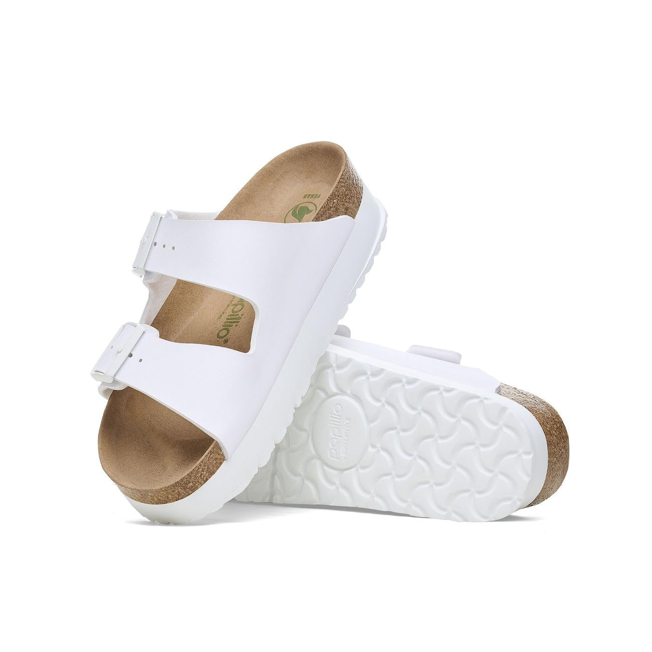Sandali Arizona Platform Veg 1027416 WHITE BIRKENSTOCK 