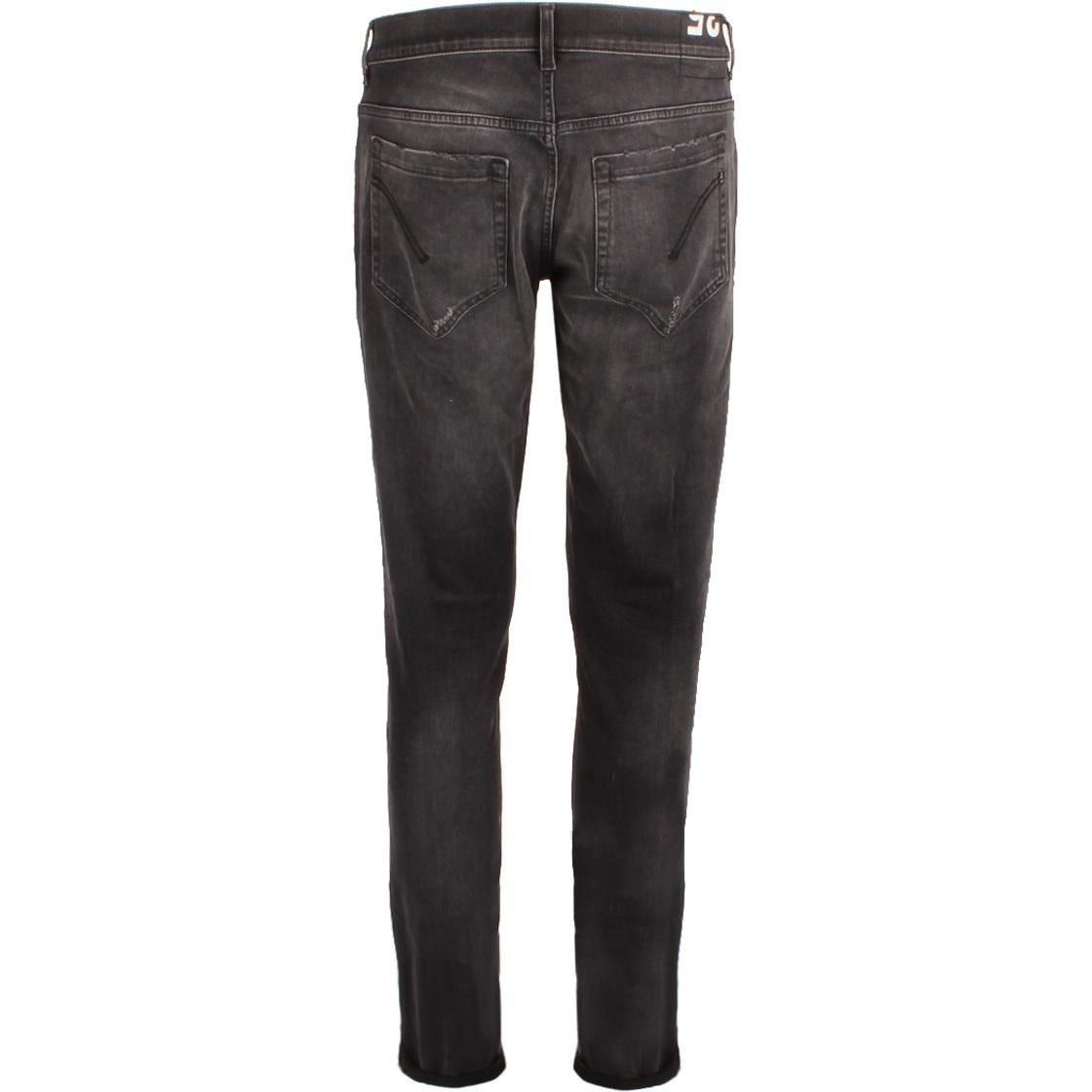 Jeans George Con Rammendi UP232 DSE249U DI8 999 NERO DONDUP 