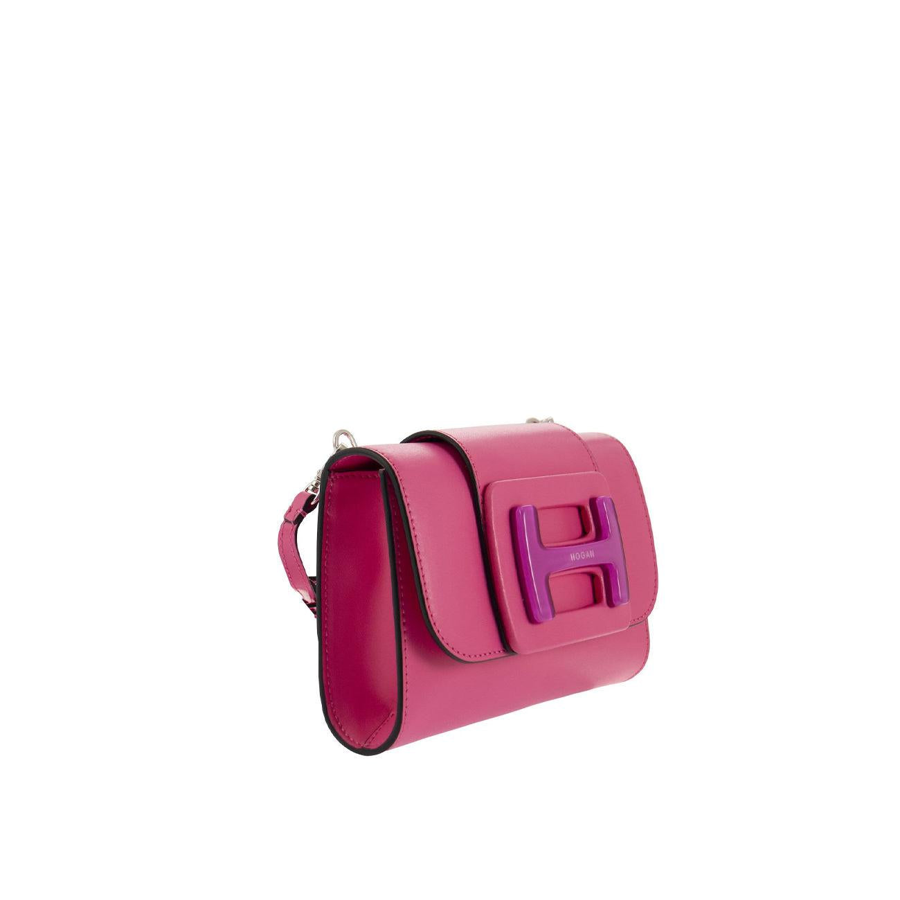 Borsa Tracollina Plexi Donna Fucshia Purple KBW01MD5100J60M831 FUCHSIA PURPLE HOGAN 
