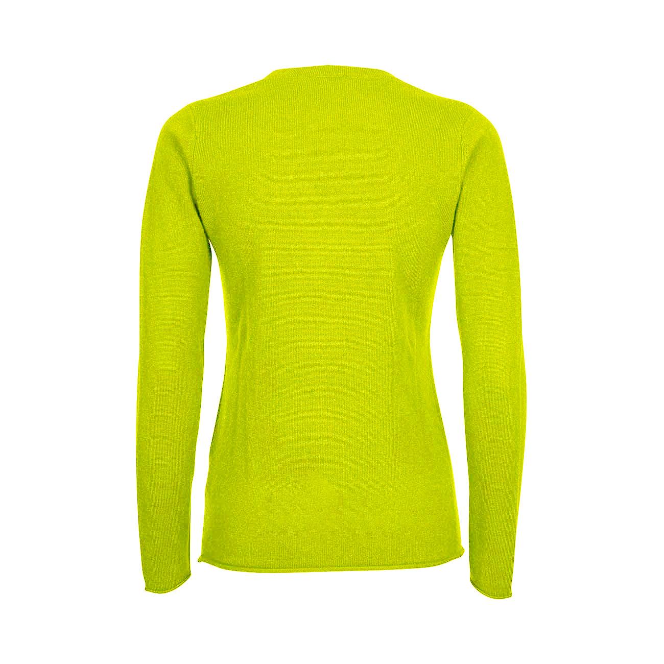 Pull Sarah Donna Jaune Fluo AC142015C JAUNE FLUO ABSOLUT CASHMERE 