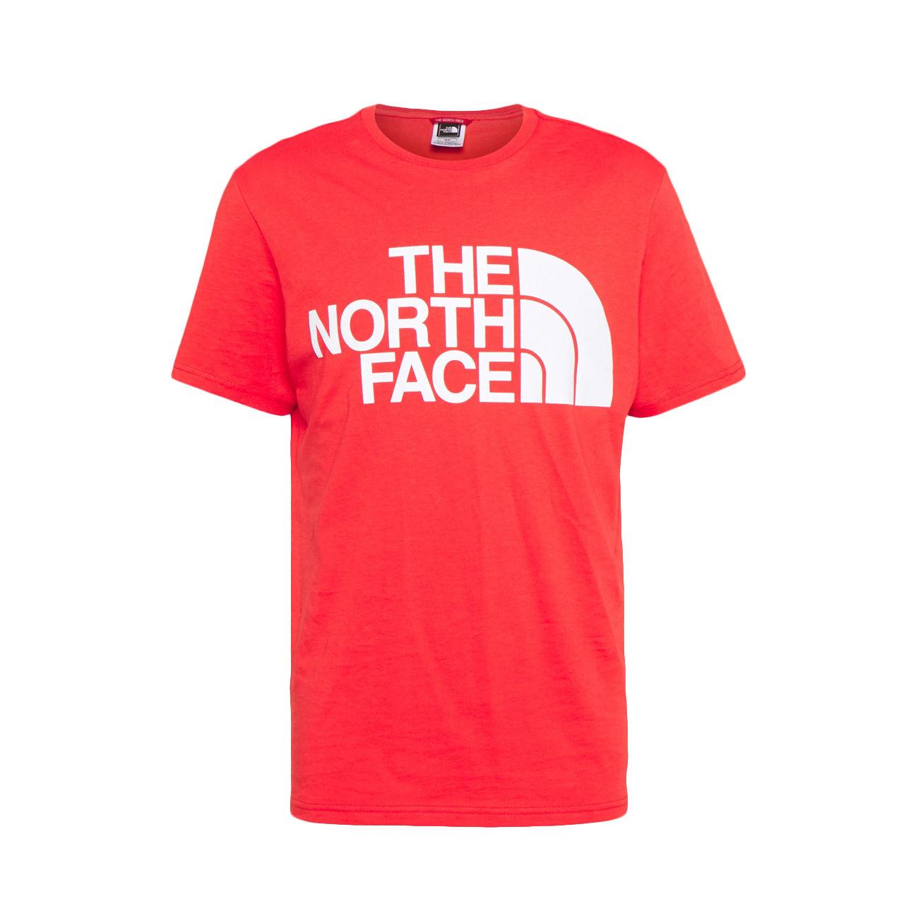 T-Shirt Standard Maxi Logo Uomo Red NF0A4M7X V331HORIZONRED THE NORTH FACE 